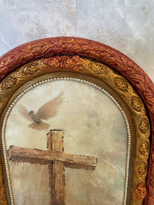 Handcrafted Christian Shelf Sitter