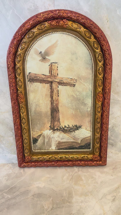 Handcrafted Christian Shelf Sitter